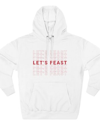 Elyse Myers Let’s Feast Three-Panel Fleece Hoodie