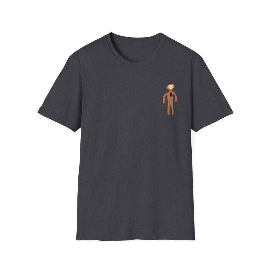 Monke Embroidered  Unisex Softstyle T-Shirt
