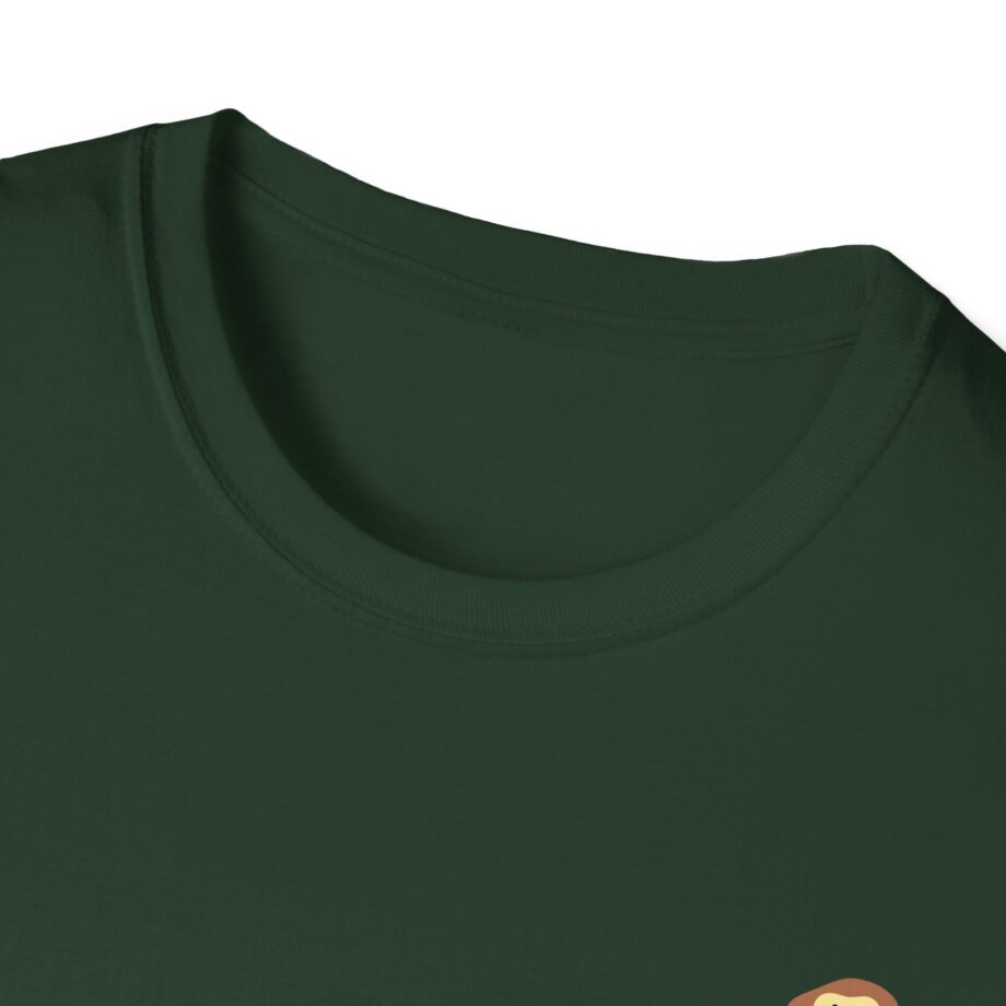 Monke Embroidered  Unisex Softstyle T-Shirt