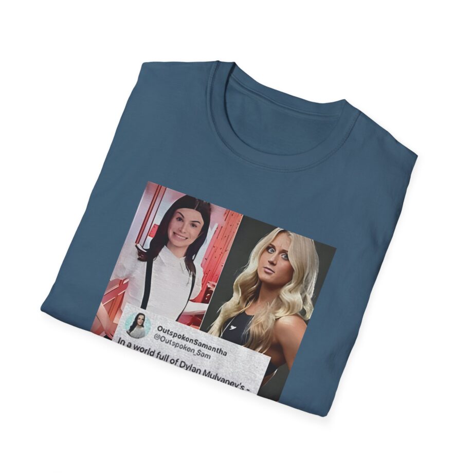 In a World Full of Dylan Mulvaney’s Be a Riley Gaines Unisex Softstyle T-Shirt
