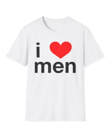 Muna I Heart Men Baby Unisex Softstyle T-shirt