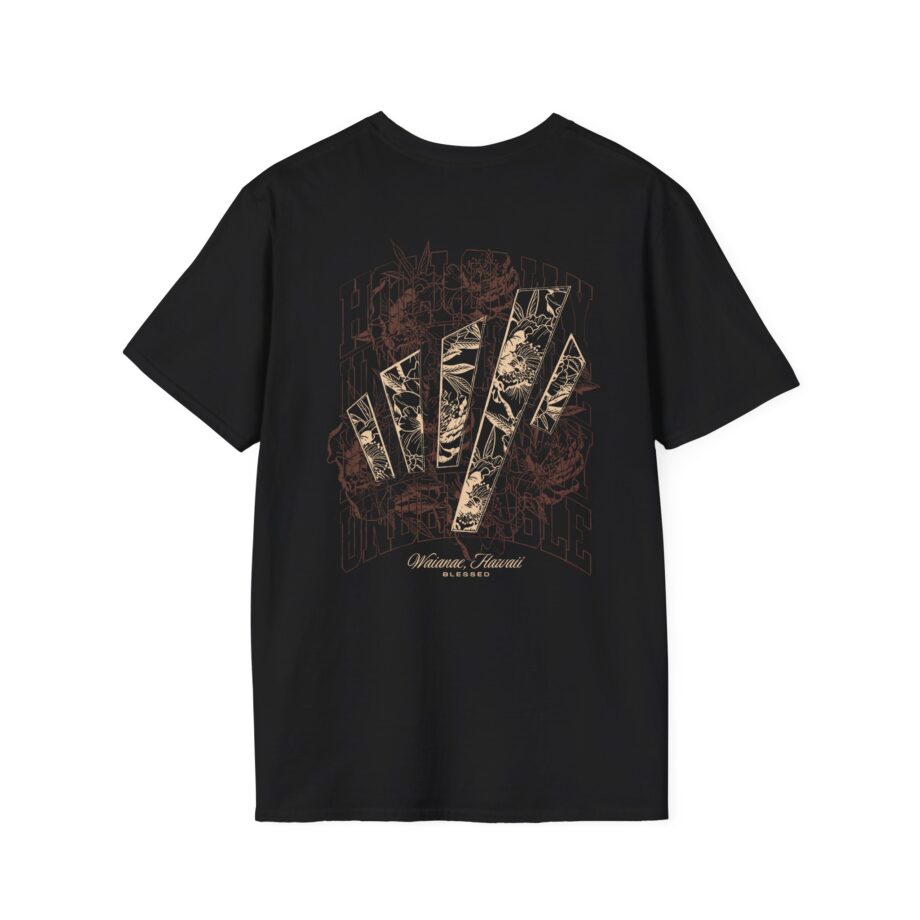 Max Holloway Undeniable Burgundy Unisex Softstyle T-shirt