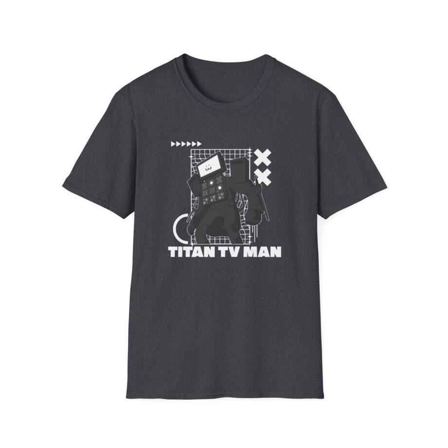 Dafuqboom Titan Tv Man Unisex Softstyle T-Shirt