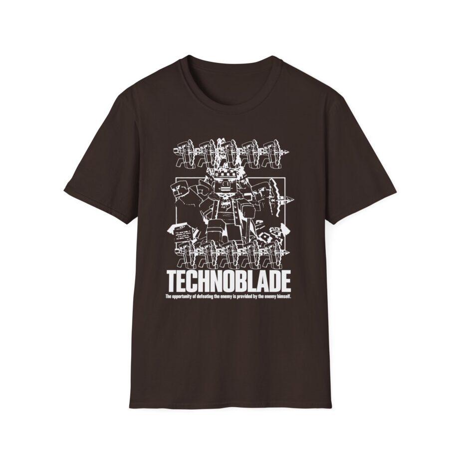 Technoblade Neeerds Unisex Softstyle T-shirt