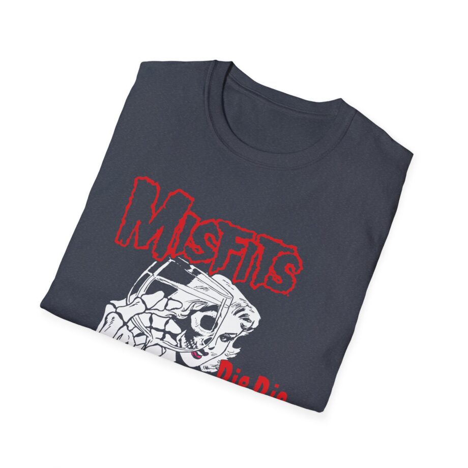 Misfits Die Die My Valentine Unisex Softstyle T-Shirt