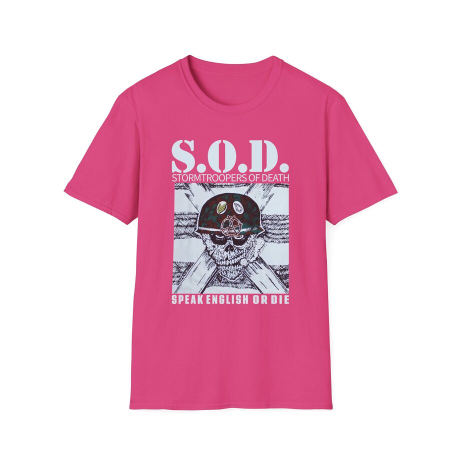 S.o.d. Stormtroopers of Death Band Unisex Softstyle T-shirt