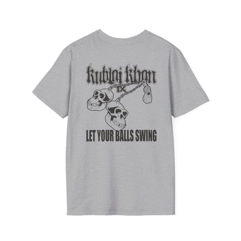 Kublai Khan Let Your Balls Swing Unisex Softstyle T-shirt