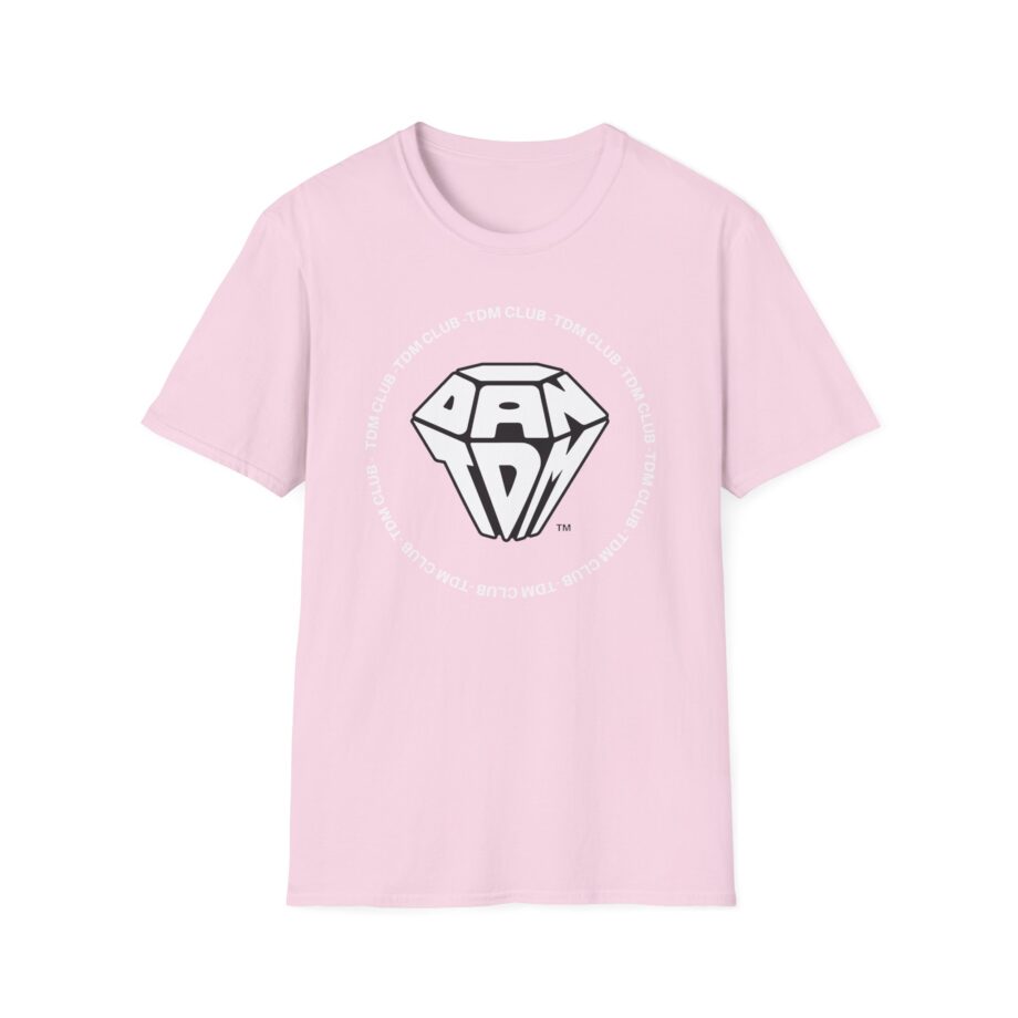 Dantdm the Diamond Minecart Unisex Softstyle T-shirt