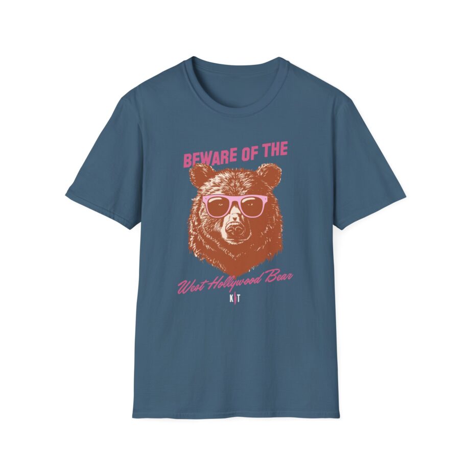 Kill Tony West Hollywood Bear Unisex Softstyle T-Shirt