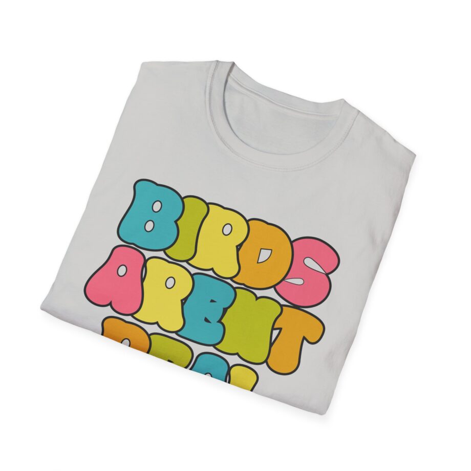 Birds Arent Real Unisex Softstyle T-shirt