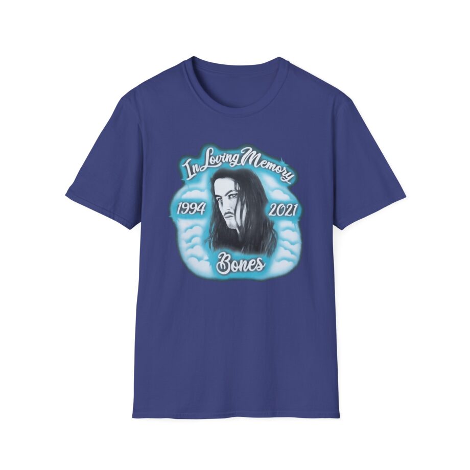 Bones in Loving Memory Unisex Softstyle T-shirt