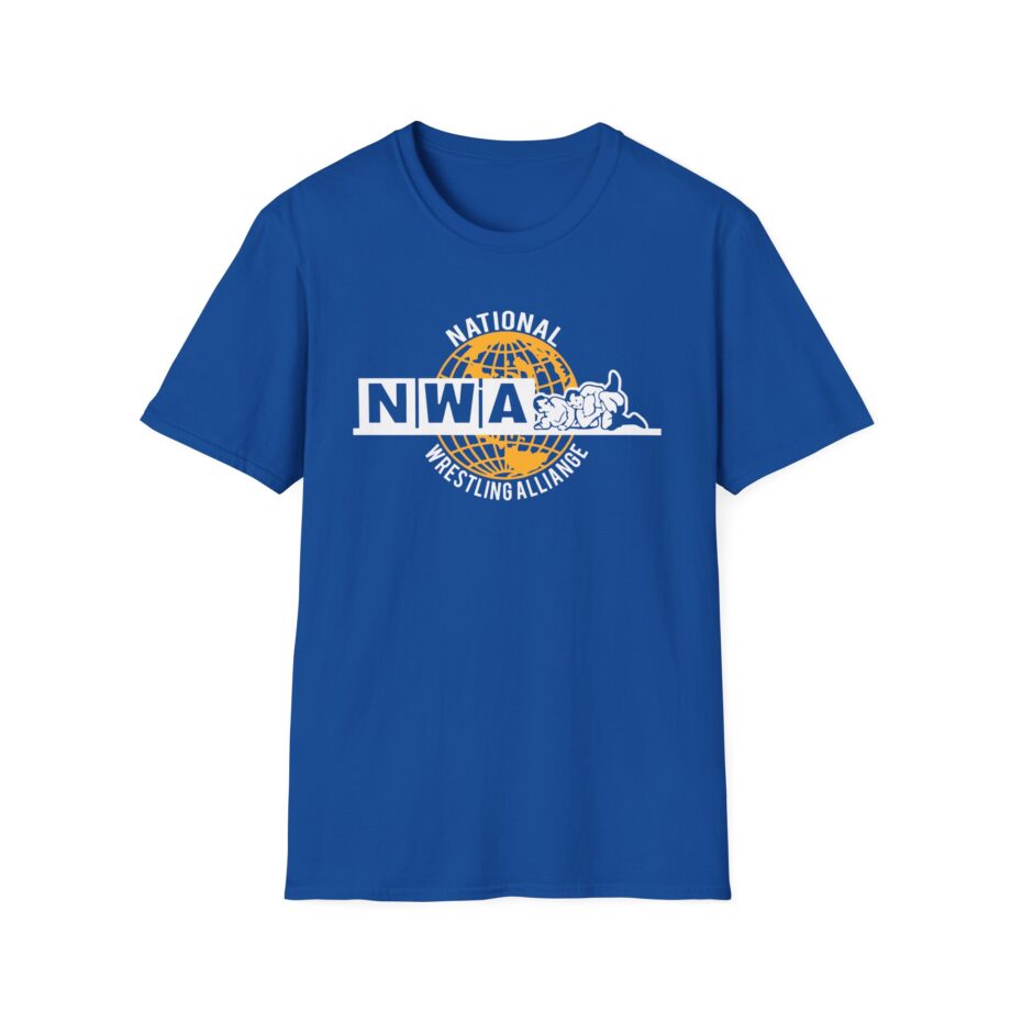 Nwa National Wrestling Alliance Unisex Softstyle T-shirt