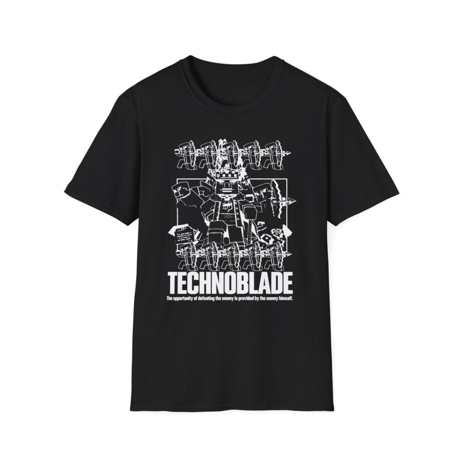 Technoblade Neeerds Unisex Softstyle T-shirt