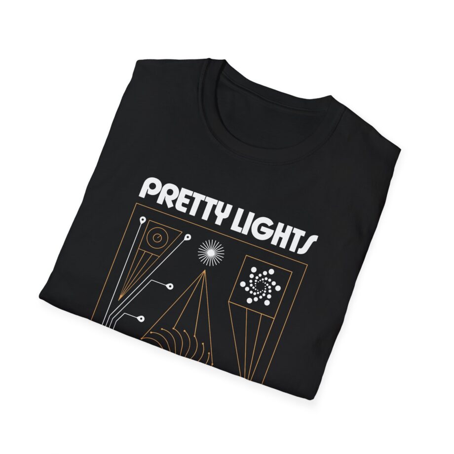 Pretty Lights Swirl Science Unisex Softstyle T-Shirt