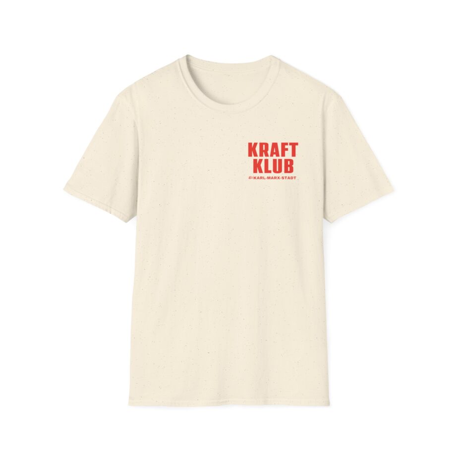 Kraftklub Natural Raw Unisex Softstyle T-Shirt