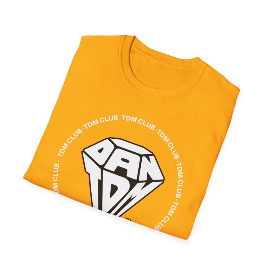 Dantdm the Diamond Minecart Unisex Softstyle T-shirt