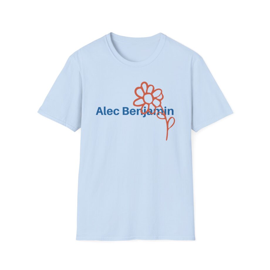 Alec Benjamin Flower Unisex Softstyle T-shirt