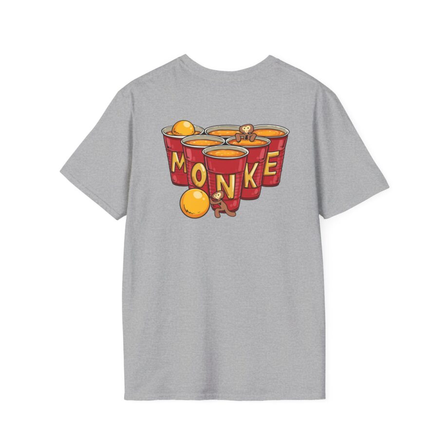 Spoonkidv Monke Pong Unisex Softstyle T-Shirt