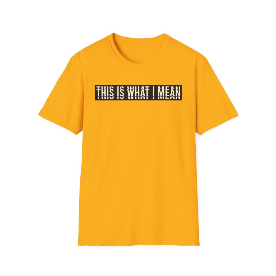 Stormzy This is What I Mean Unisex Softstyle T-shirt