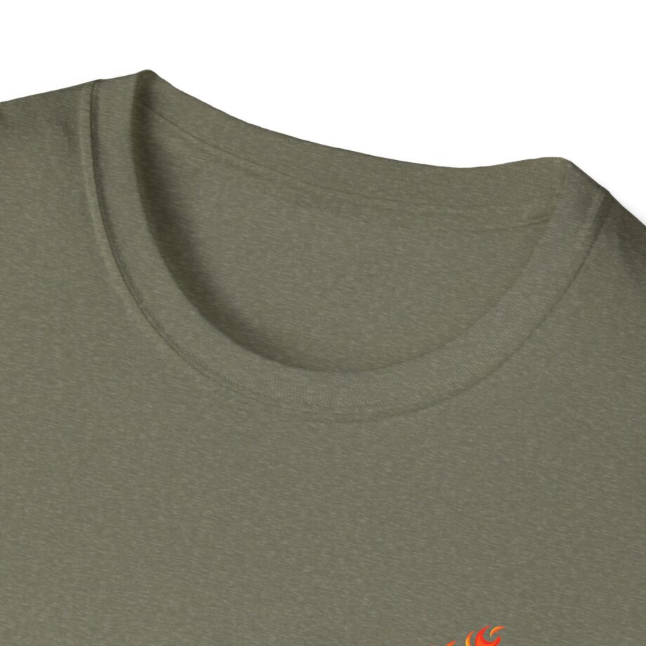 Clutch Flaming Stage Plot Unisex Softstyle T-Shirt