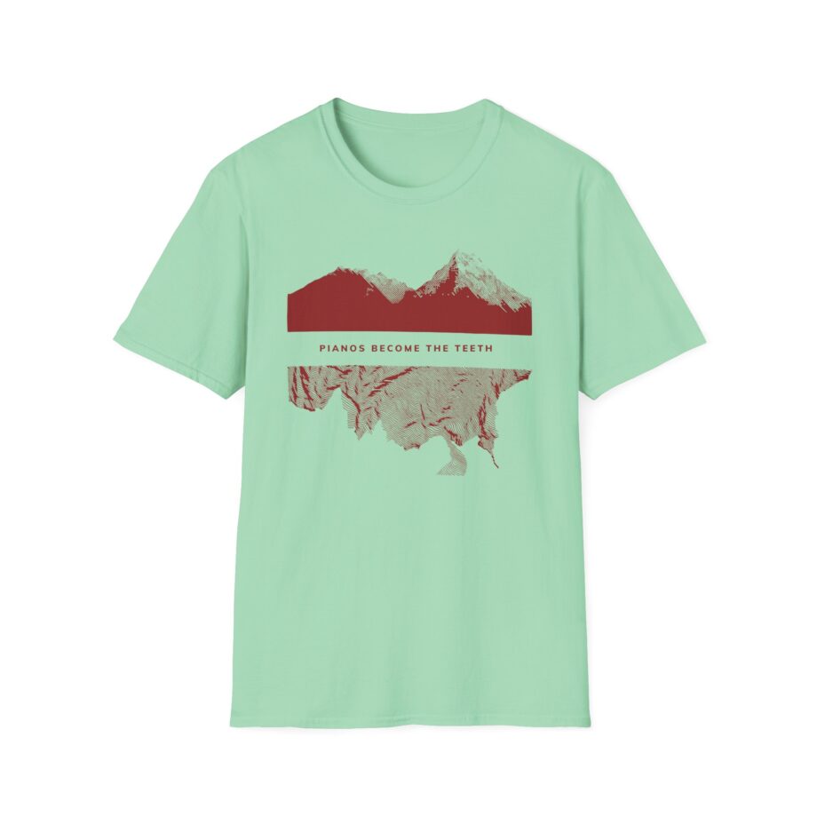 Pianos Become the Teeth Mountains Unisex Softstyle T-shirt