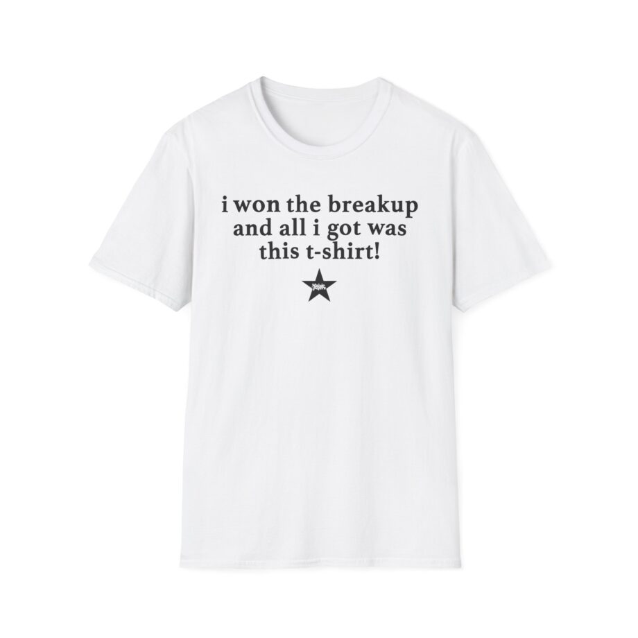 Maisie Peters Won the Breakup Unisex Softstyle T-shirt