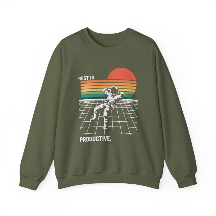 Elyse Myers: Rest is Productive Unisex Heavy Blend™ Crewneck Sweatshirt