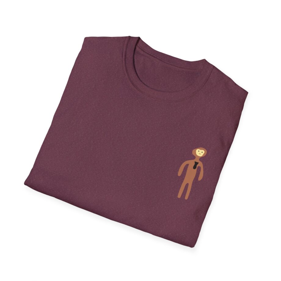 Monke Embroidered  Unisex Softstyle T-Shirt