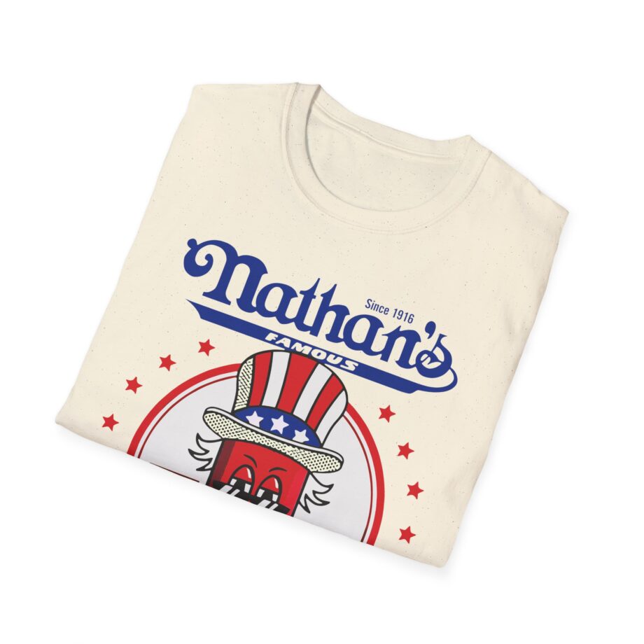 Matt Stonie Nathans Famous 2024 Hot Dog Eating Contest Unisex Softstyle T-shirt