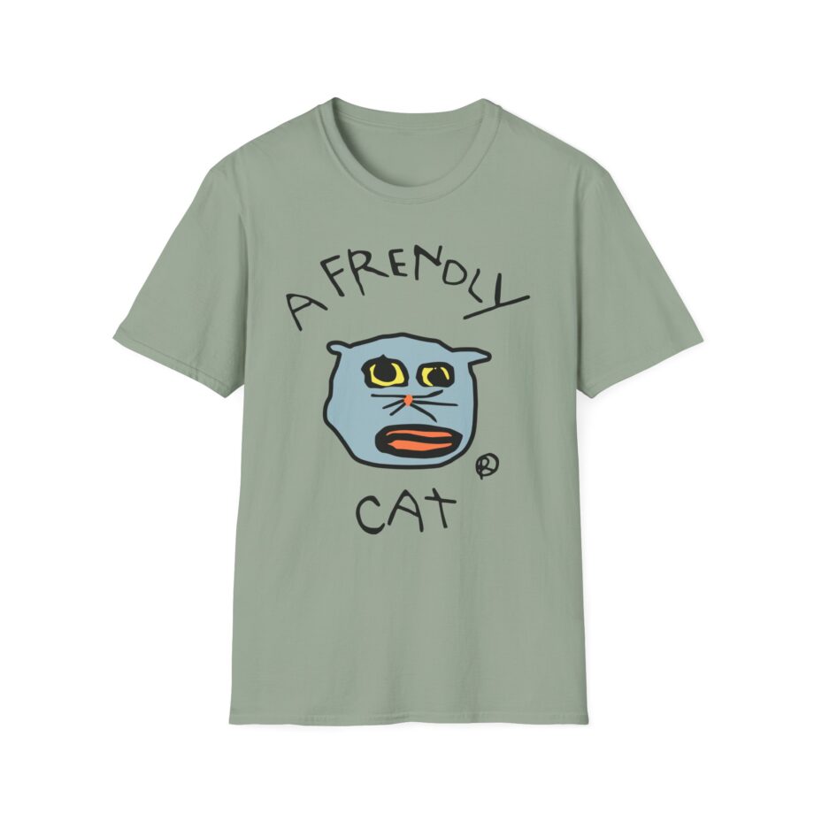 Lirik Just a Frendly Cat Unisex Softstyle T-shirt