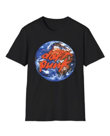 Daft Punk Around the World Unisex Softstyle T-shirt