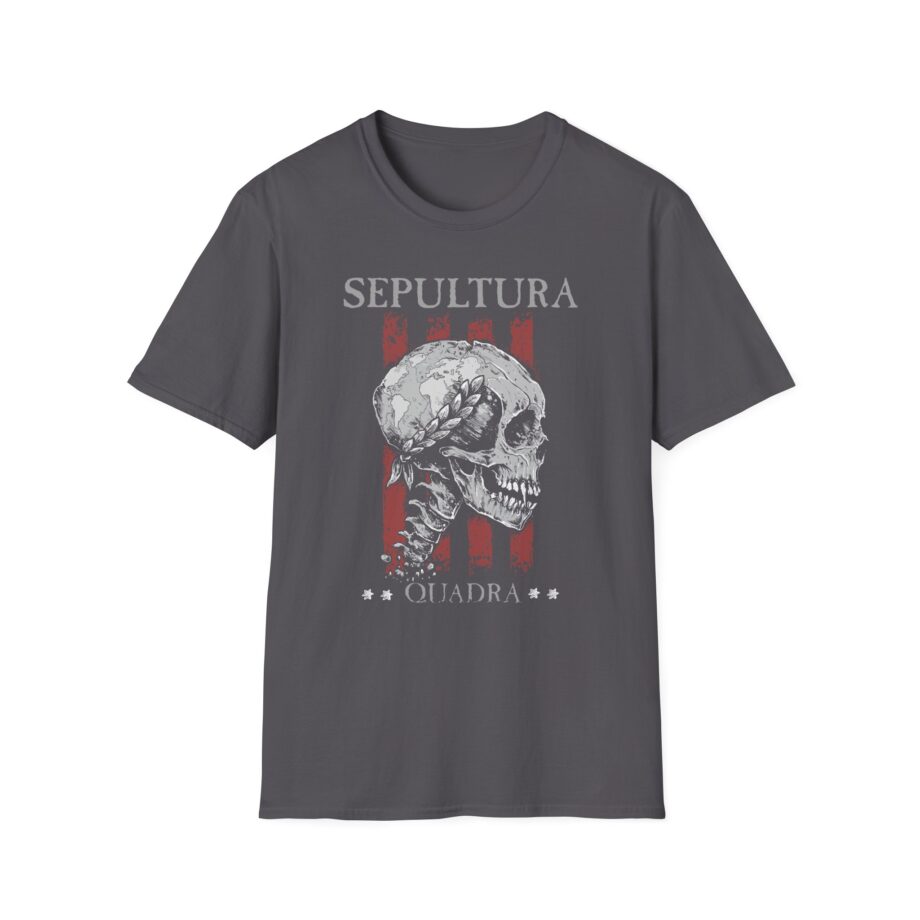 Sepultura Quadra Skull Unisex Softstyle T-shirt