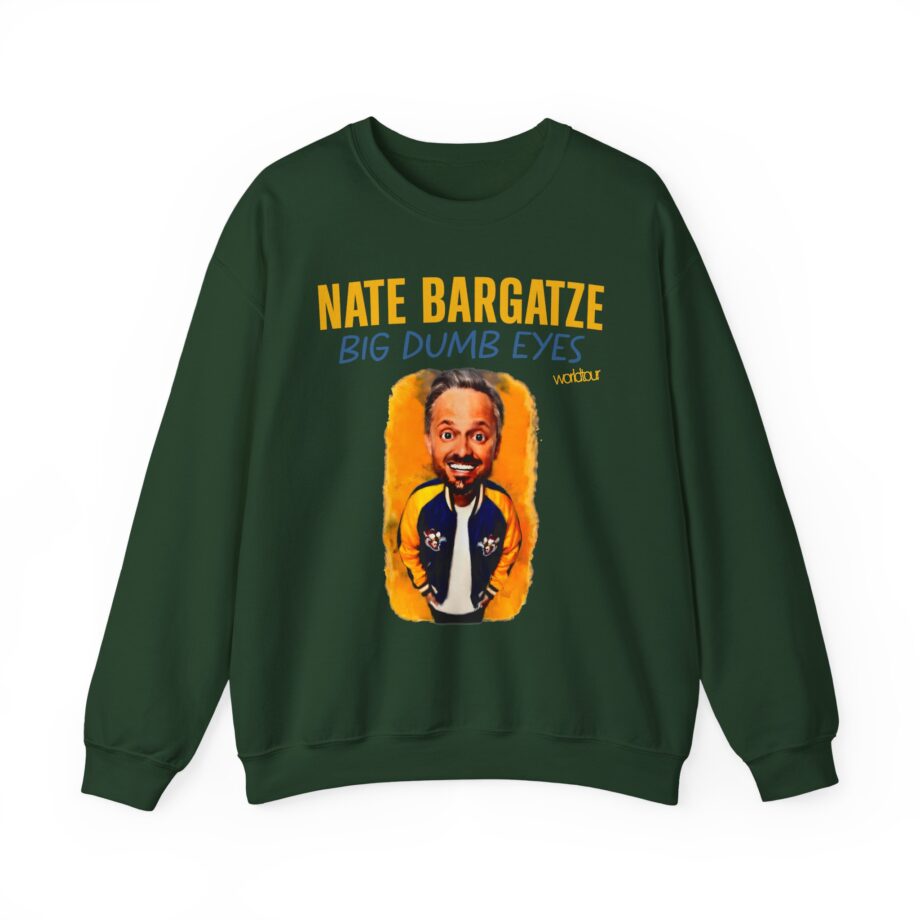 Nate Bargatze Big Dumb Eyes Tour Unisex Heavy Blend™ Crewneck Sweatshirt