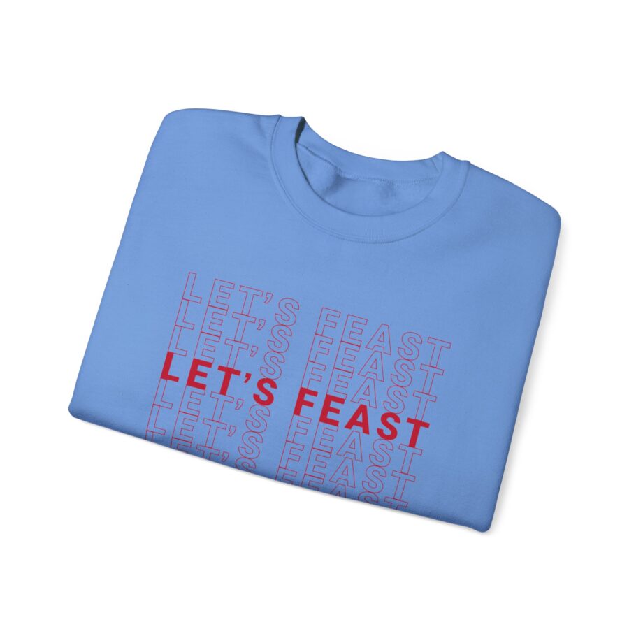 Elyse Myers Let’s Feast Unisex Heavy Blend™ Crewneck Sweatshirt