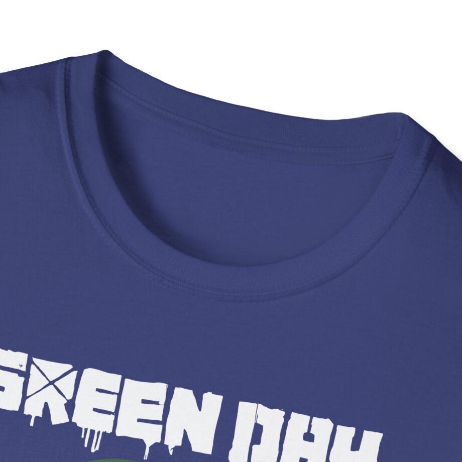 Green Day Gas Mask Unisex Softstyle T-shirt