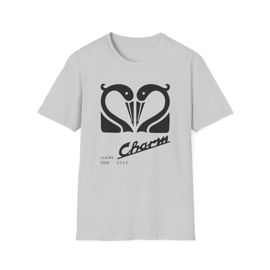 Clairo Charm Swan Europe Tour Unisex Softstyle T-Shirt