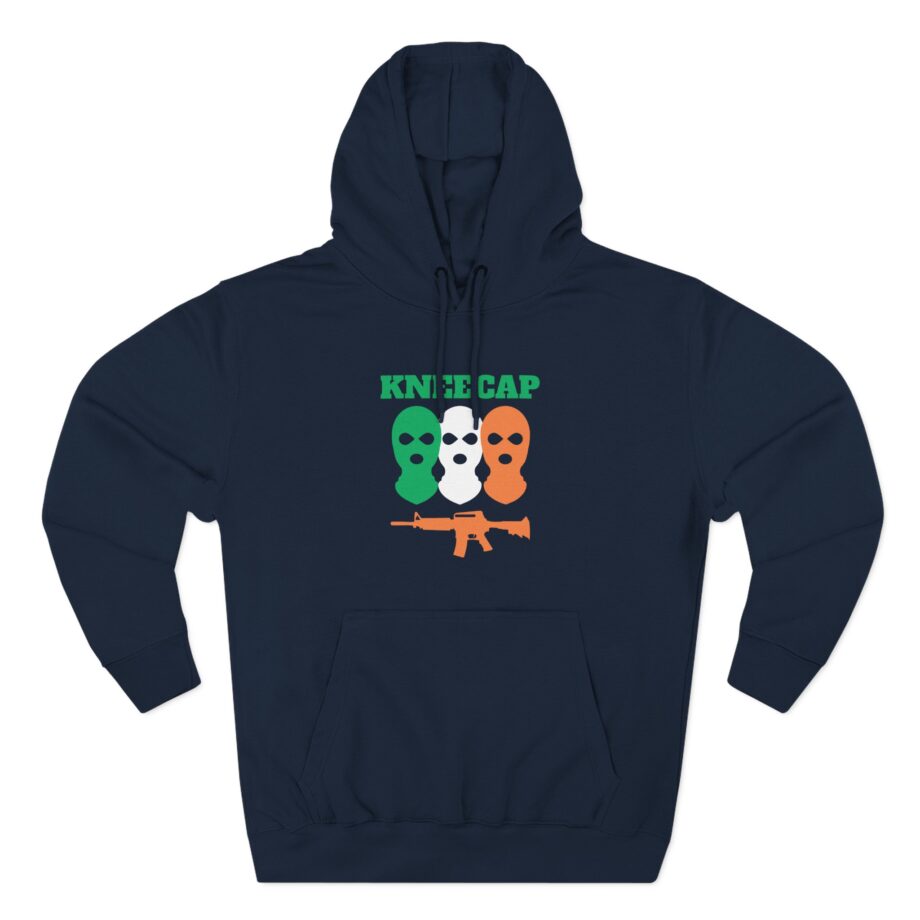 Kneecap Three-Panel Fleece Hoodie