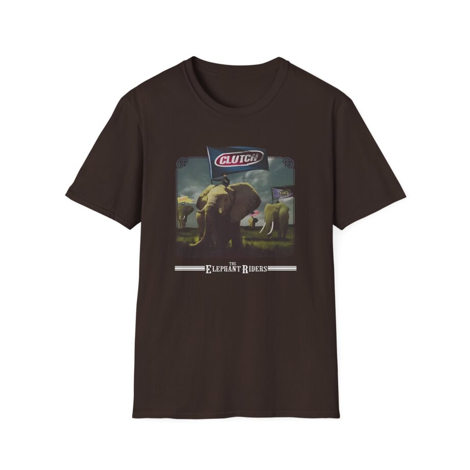 Clutch Elephant Riders Unisex Softstyle T-Shirt