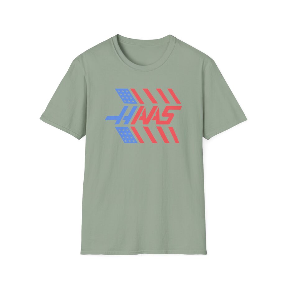 Haas F1 Stars and Stripes Unisex Softstyle T-Shirt