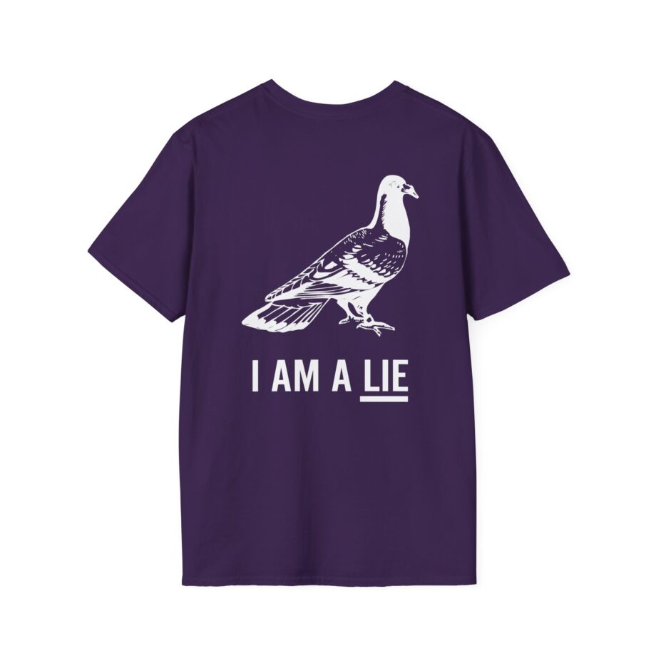 Birds Arent Real I Am a Lie Unisex Softstyle T-shirt