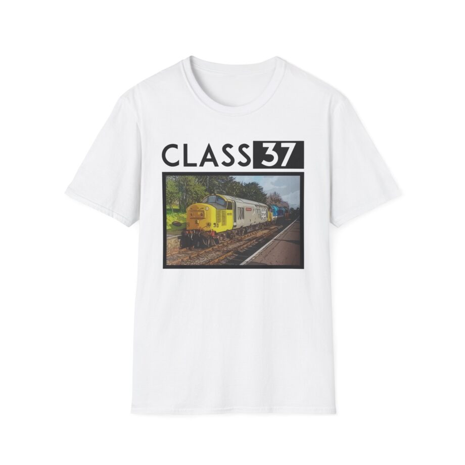 Ryan Windridge Class 37 Train Unisex Softstyle T-shirt