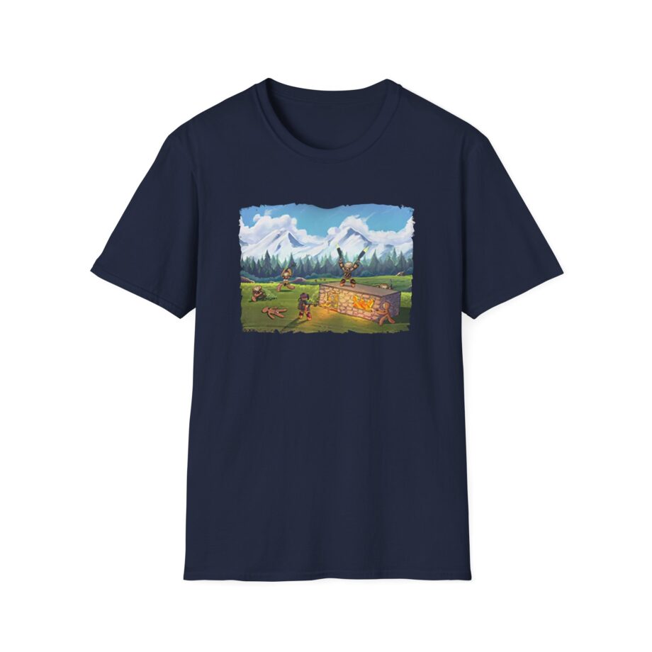 Spoonkid Battlefield Unisex Softstyle T-Shirt