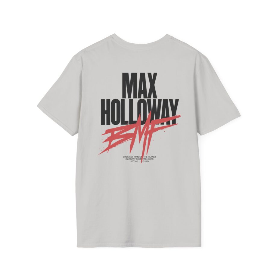 Max Holloway Dmp/bmf Unisex Softstyle T-shirt