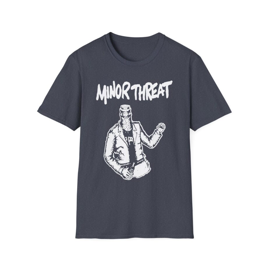 Minor Threat Minor Threat Bottled Violence Punk Unisex Softstyle T-shirt
