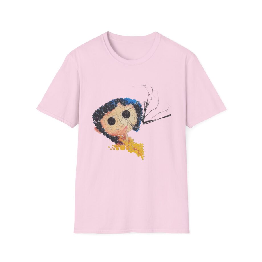 Coraline Button Art Anniversary Unisex Softstyle T-shirt