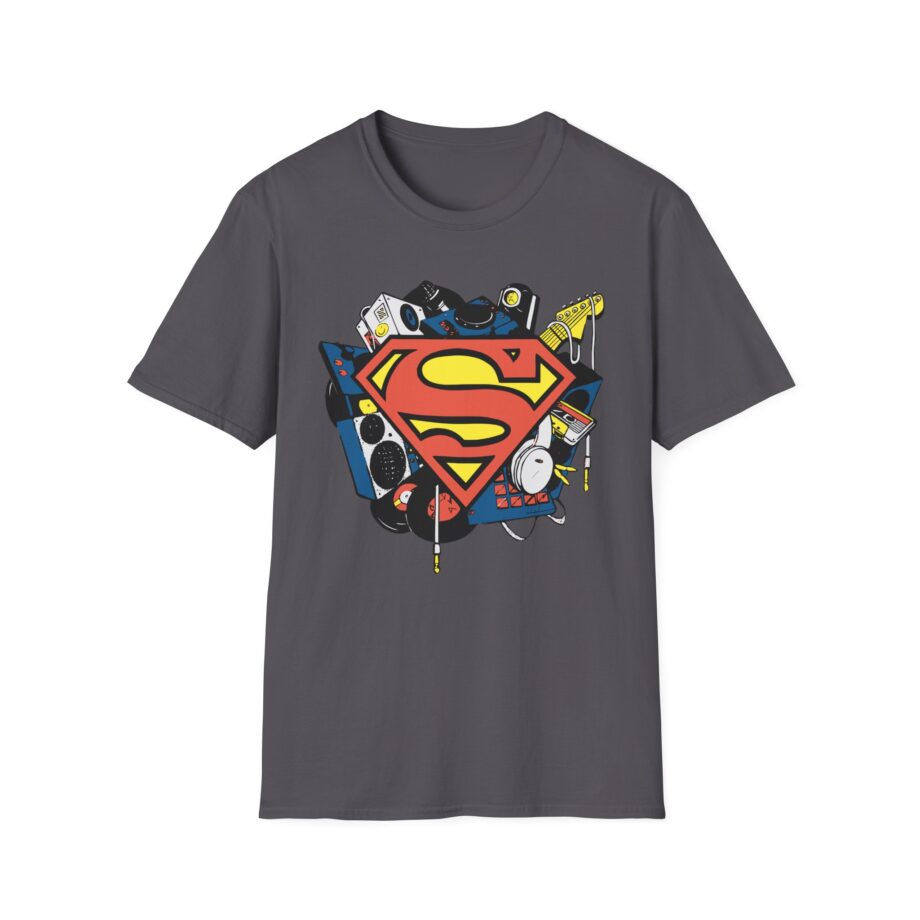 Kaskade X Superman Musician Unisex Softstyle T-shirt