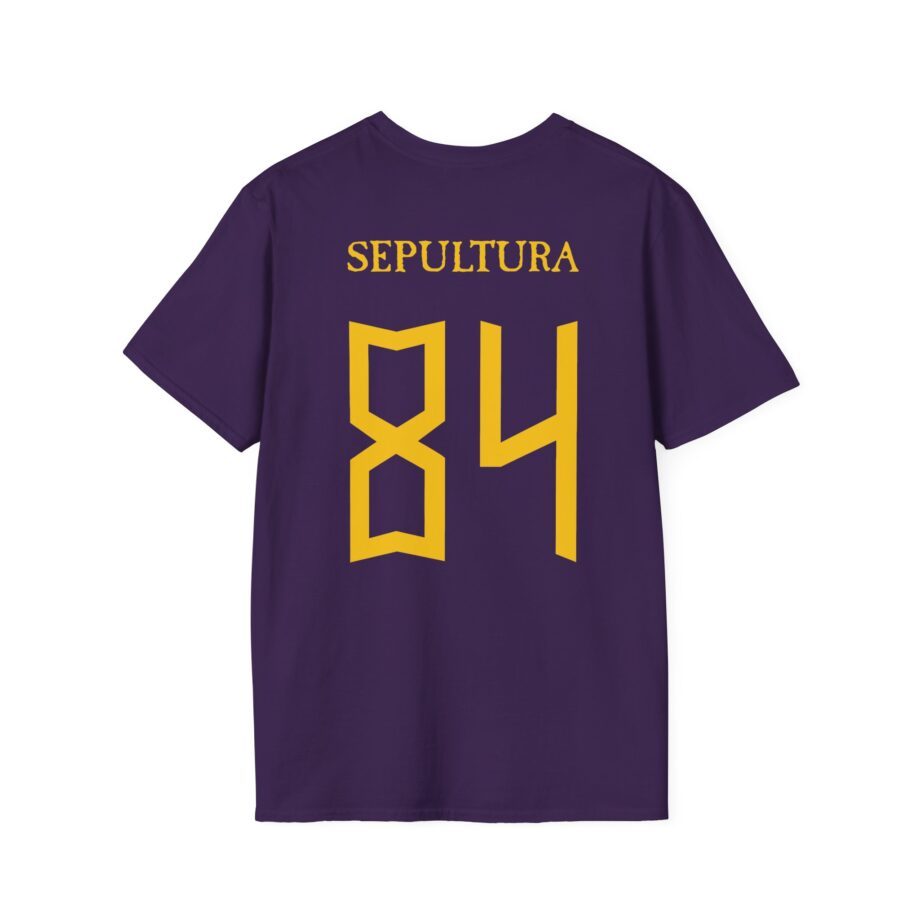 Sepultura 40th Anniversary Soccer Unisex Softstyle T-shirt