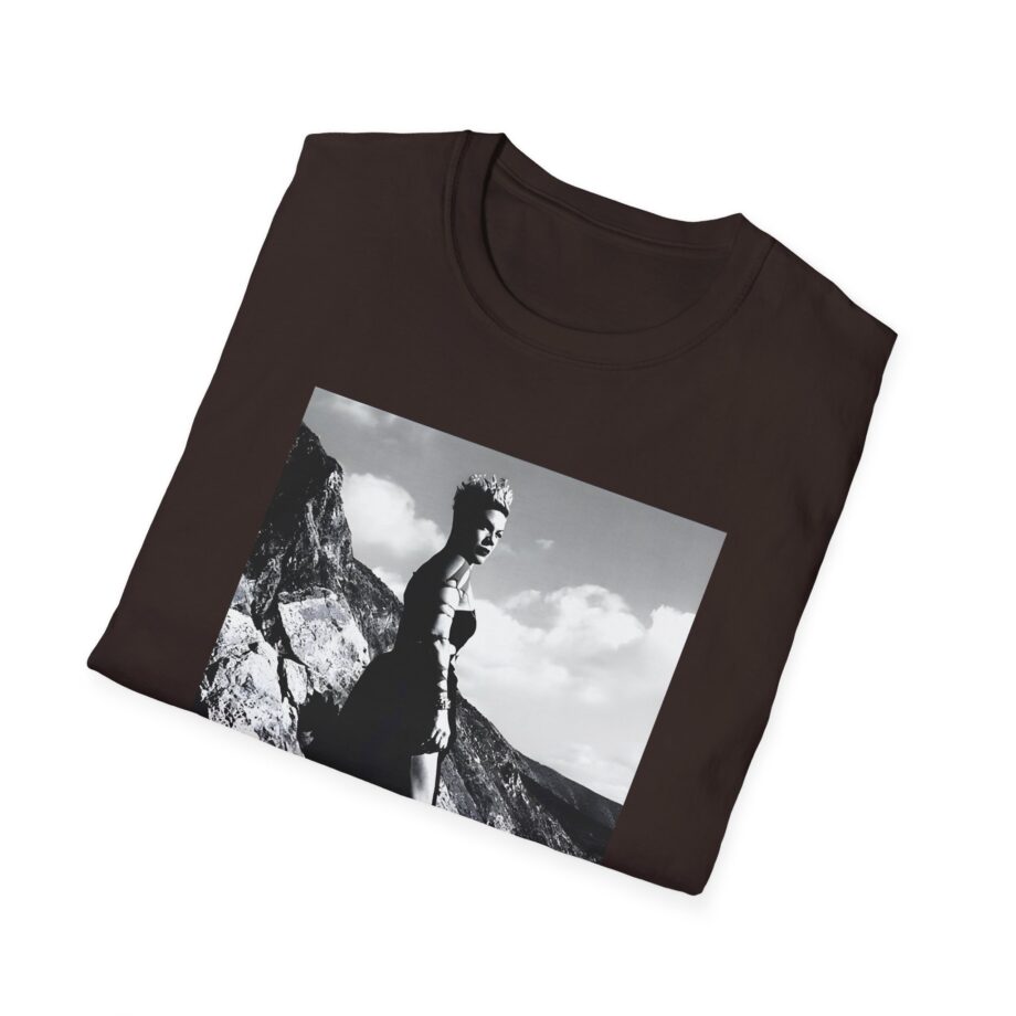 P!nk Split Tie Dye Unisex Softstyle T-Shirt