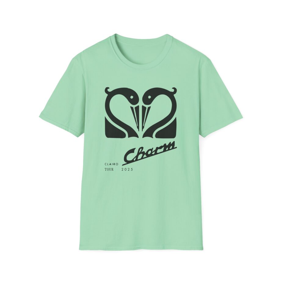 Clairo Charm Swan Europe Tour Unisex Softstyle T-Shirt