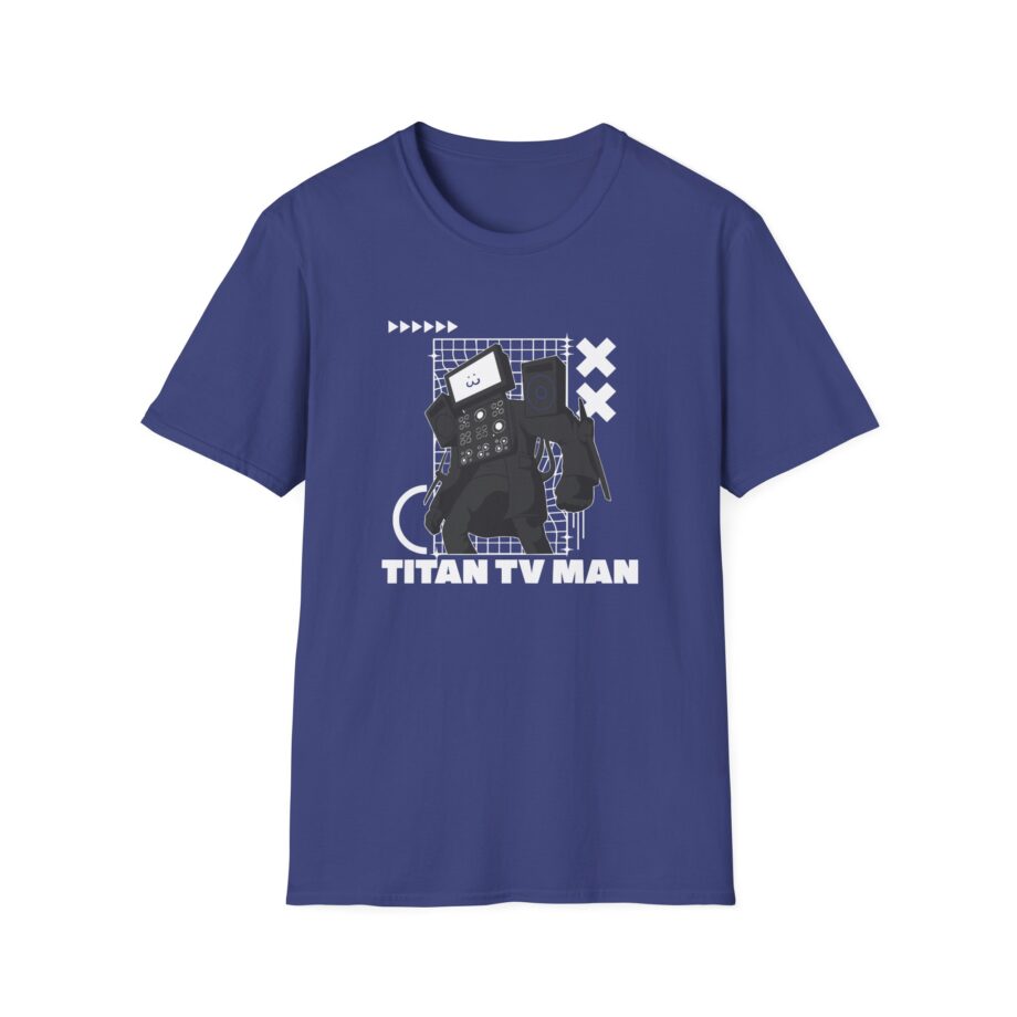 Dafuqboom Titan Tv Man Unisex Softstyle T-Shirt